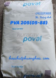 PVA 205 Kuraray Singapore: Polyvinyl Alcohol cho keo và giấy